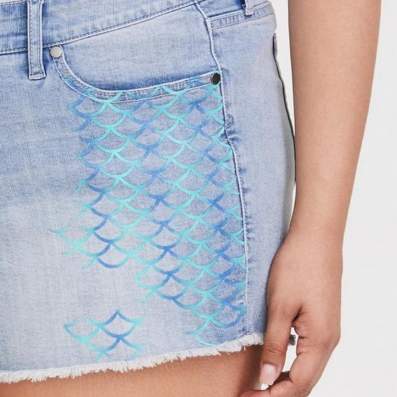 NWT Torrid shorts The Little Mermaid - Picture 7 of 7